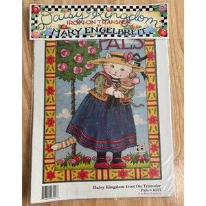 Mary Engelbreit Daisy Kingdom Iron-On Transfer 1990, PALS #6557